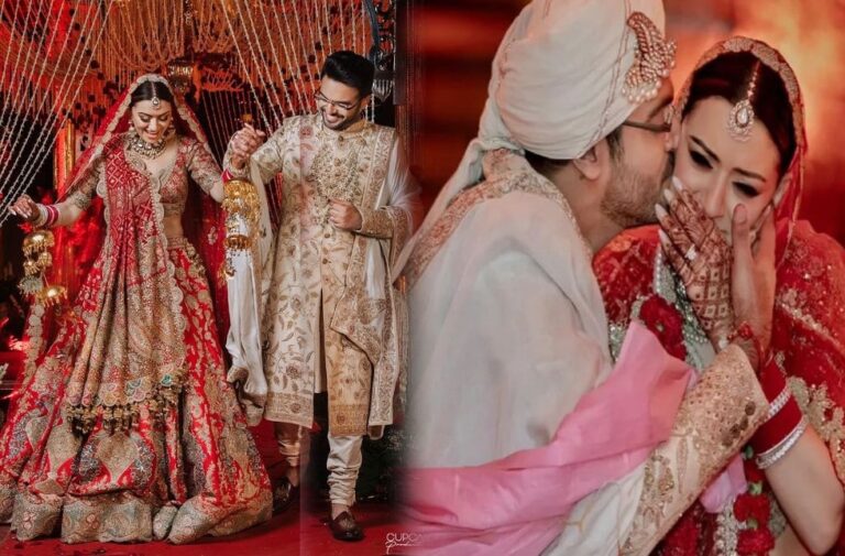 हीरोइन हंसिका मोटवानी ने शेयर की अपनी शादी की दिलकश तस्वीरें, सिंदूर दान में लगी थीं रोने Hansika Motwani Sohail Kathuria Wedding Photos
