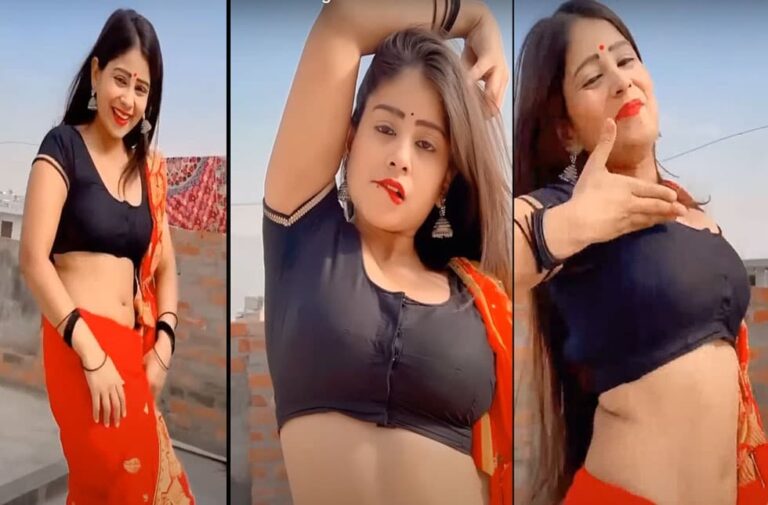 Video: देसी भाभी ने छत पर किया बवाल डांस, अदाएं देख पड़ोसियों के उड़े होश! jawan bhabhi ka dance video