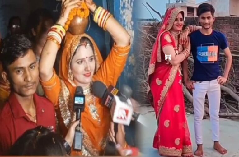 भगवान कृष्ण के प्यार में डूबी पाकिस्तानी भाभी, जन्माष्टमी पर सीमा हैदर बन गई ‘राधा’ trending news seema haider become radha on janmashtmi beautiful video viral