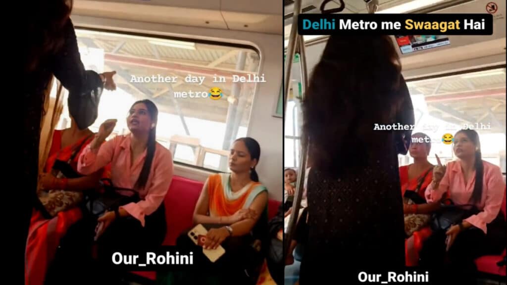 दिल्ली मेट्रो का एक और Video वायरल, ‘अंग्रेजी मेम’ की तरह लड़ती नजर आईं 2 महिलाएं