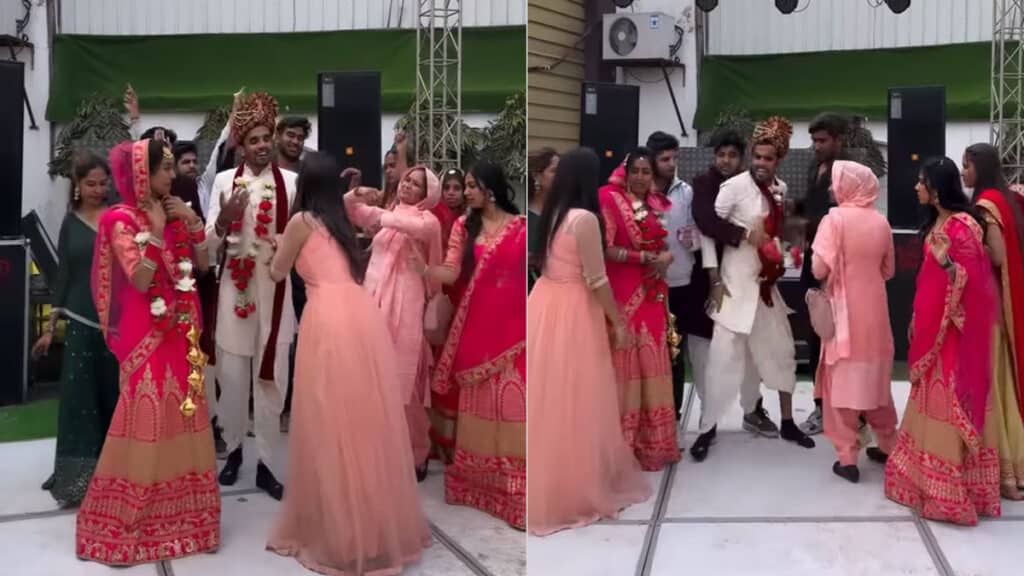 Video: रोमांटिक डांस सिखाने लगी दुल्हन, भड़के दूल्हे राजा ने मेहमानों के सामने पीट दिया