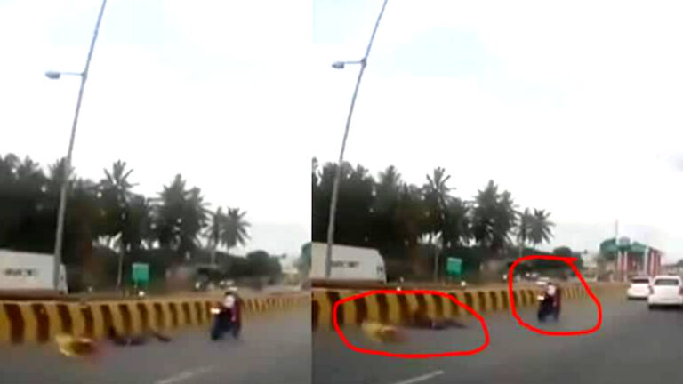 Video: मां-बाप को छोड़ मासूम बच्ची को अपने साथ ले गई तेज रफ्तार बाइक, फिर जो हुआ, यकीन नहीं होगा iral video