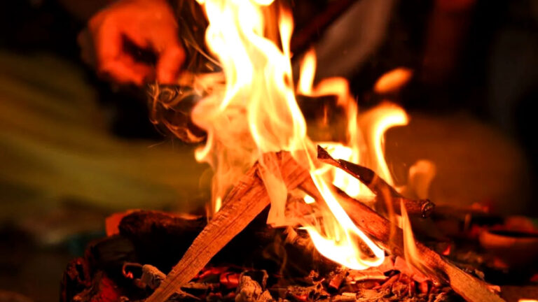 hawan me aam ki lakdi