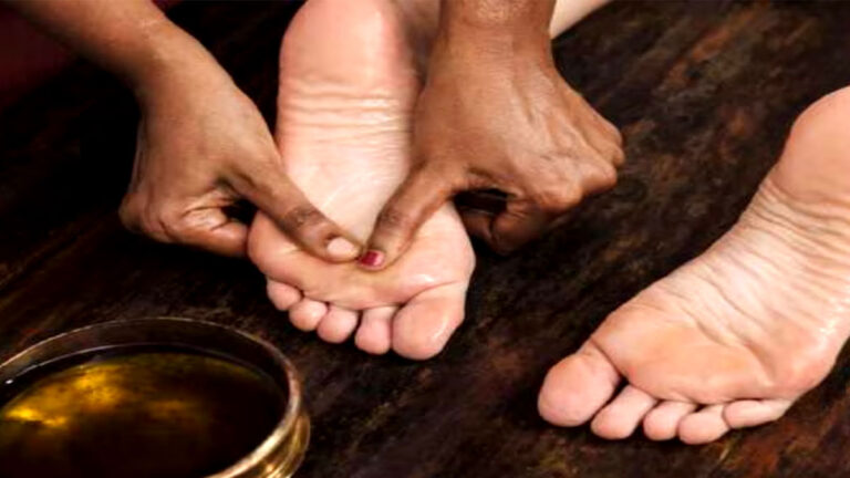 talwon ki malish ke fayde