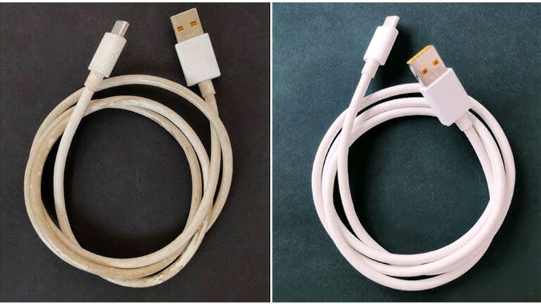 charger ka cable kaise saaf