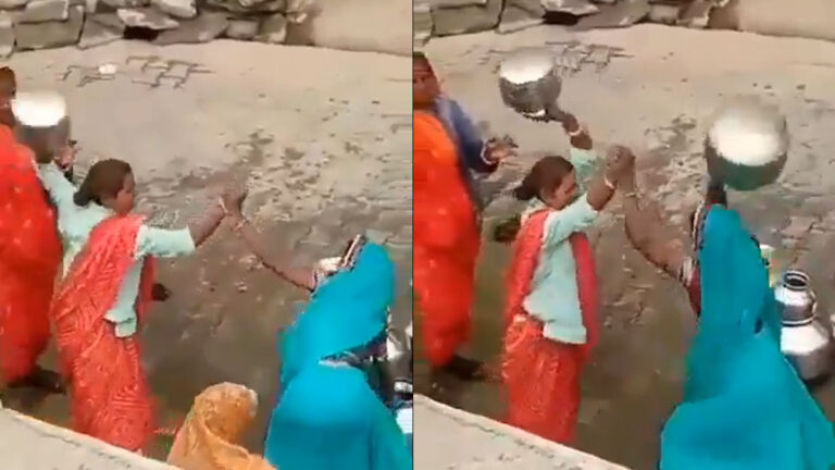 mahilaon ki ladai viral vid