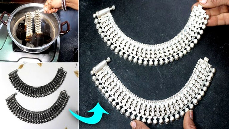 chandi ke gahnen kaise cham