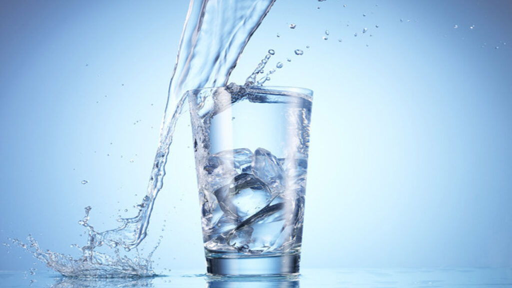 water in summer