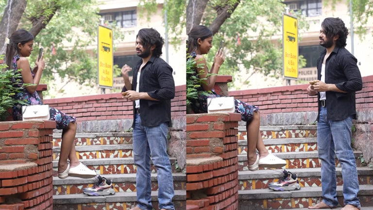 राजू कलाकार के जैसा हुलिया बनाकर शख्स ने बनाई रील, एक गलती ने उड़वा दिया मजाक video 1