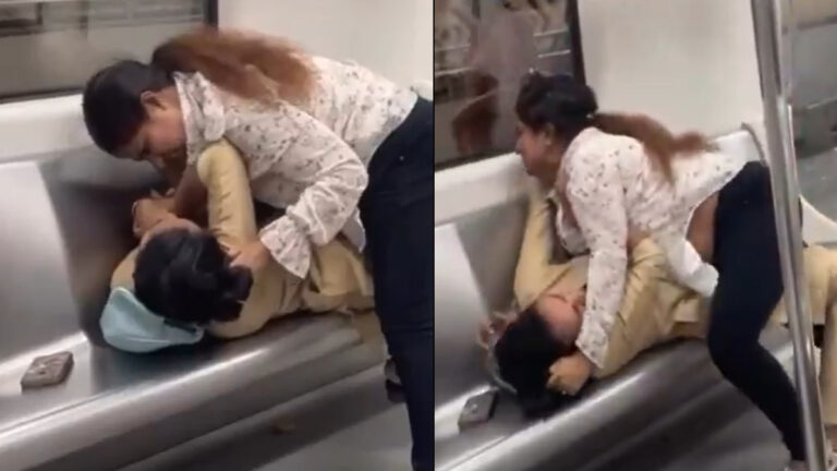 Delhi Metro Viral Video 1
