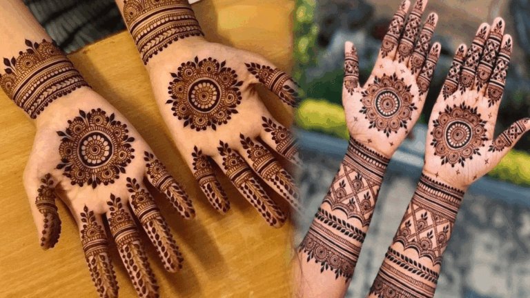Karwa Chauth 2025 Mehndi: इस करवा चौथ पर हाथों को दें मॉडर्न और ट्रेडिशनल टच, देखें बेस्ट मेहंदी डिजाइन कलेक्शन Karwa Chauth 2025 Mehndi ma