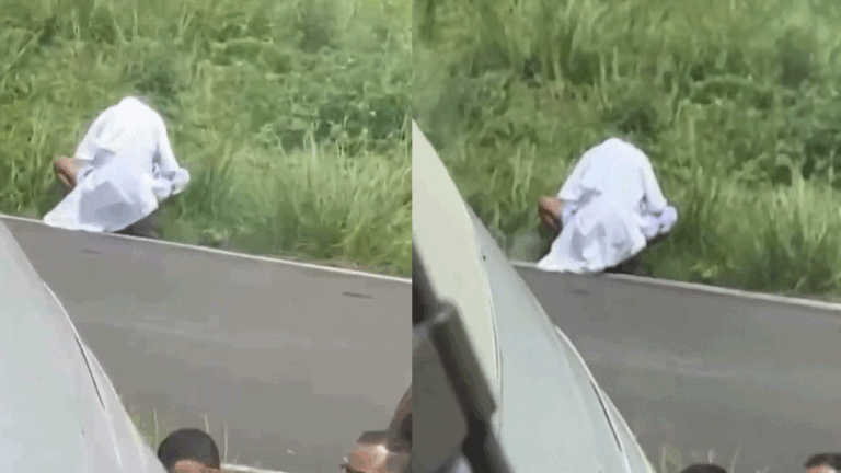 कॉकपिट से रिकॉर्ड हुआ बुजुर्ग का कारनामा, दरभंगा एयरपोर्ट का वीडियो वायरल darbhanga viral video