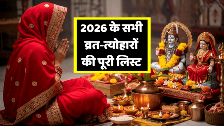 2026 Vrat Tyohar List