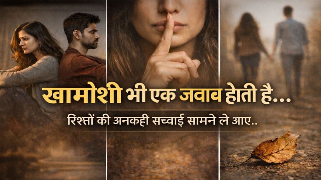 हर रिश्ता शब्दों से नहीं टूटता, कई खामोशी में बिखर जाते हैं… Unspoken truths in relationship
