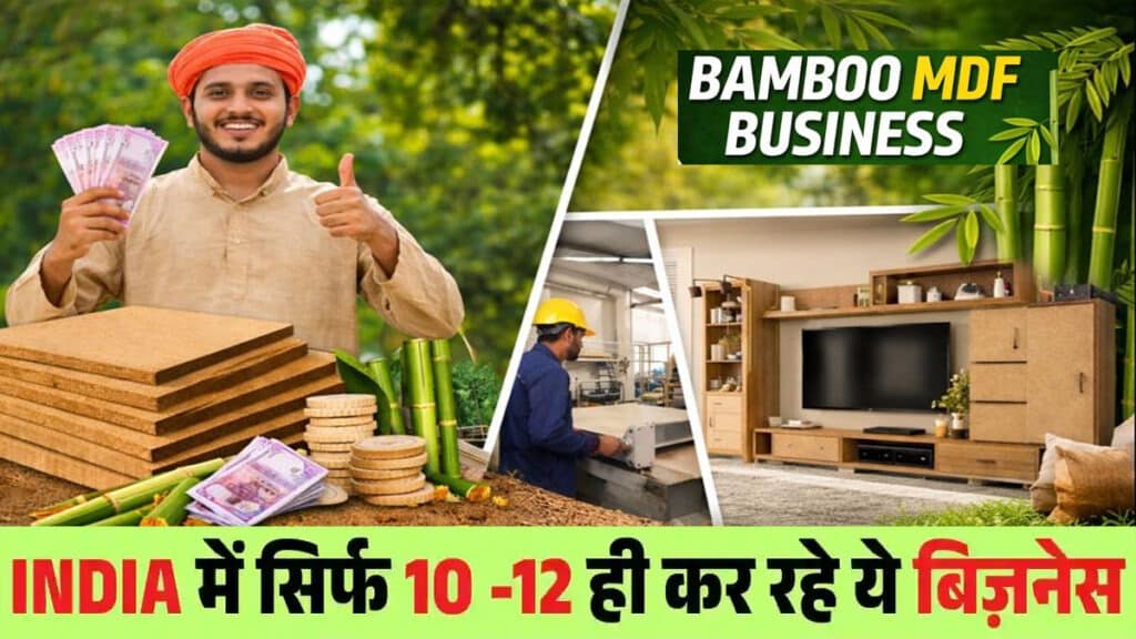 कम निवेश, बड़ा मुनाफा! Bamboo MDF बिजनेस से बदलेगी किस्मत, छापेंगे नोट पर नोट Bamboo MDF Business