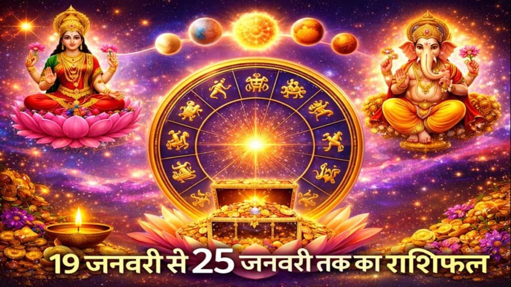 Weekly Rashifal 19-25 January 2026: आज से शुरू हो रहा जनवरी का सबसे शुभ सप्ताह, चमकेगा भाग्य, जानिए 12 राशियों का साप्ताहिक भविष्यफल WEEKLY RASHIFAL 1