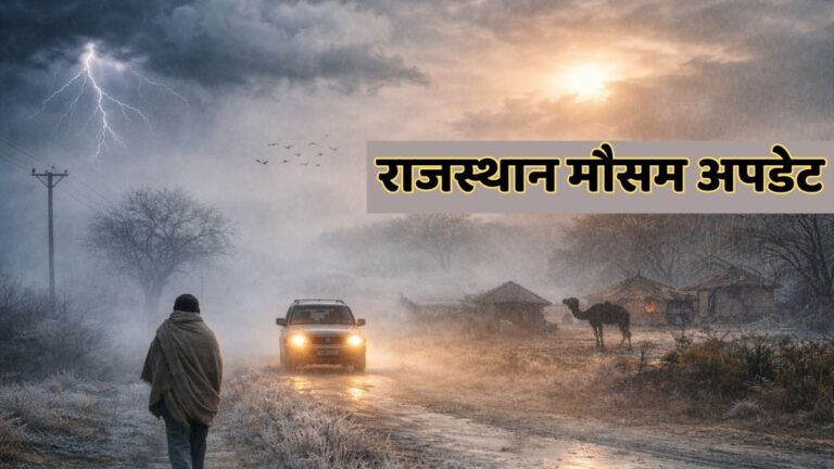 Rajasthan Weather Alert: राजस्थान में 30 जनवरी को बदलेगा मौसम का मिज़ाज! कोहरा, ठंड और बारिश को लेकर बड़ा अपडेट Rajasthan Weather