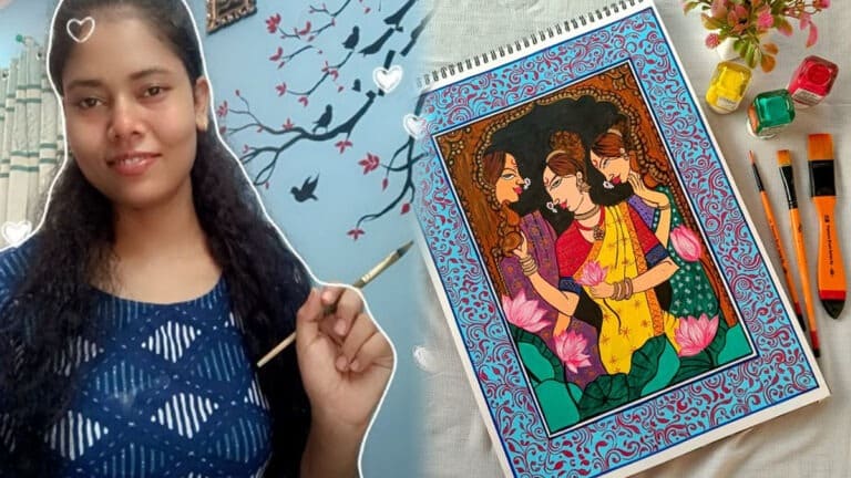 लोग कहते थे ‘आर्ट से कुछ नहीं होता’, आज अकांक्षा यादव की कला बना रही पहचान artist akansha yadav main.jpg