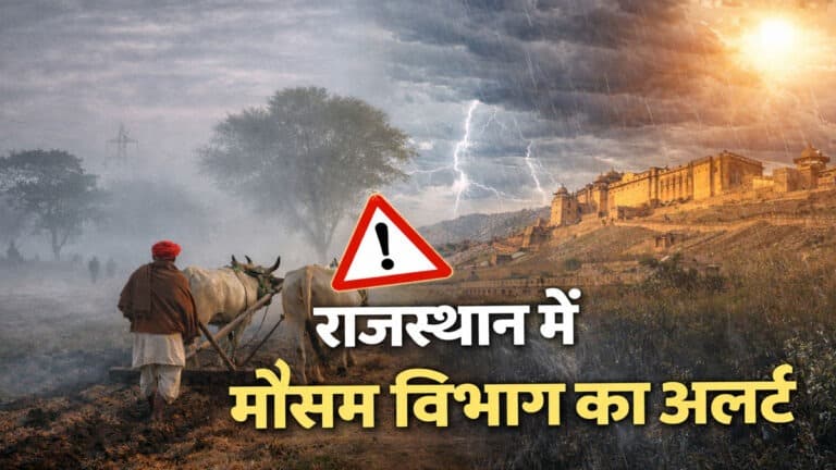 Rajasthan Weather Update: फिर बदलेगा राजस्थान का मौसम! 13 और 16 फरवरी से दो पश्चिमी विक्षोभ सक्रिय, जानिए कब और कहां असर दिखाएगा? rajastham weather alert.jpg