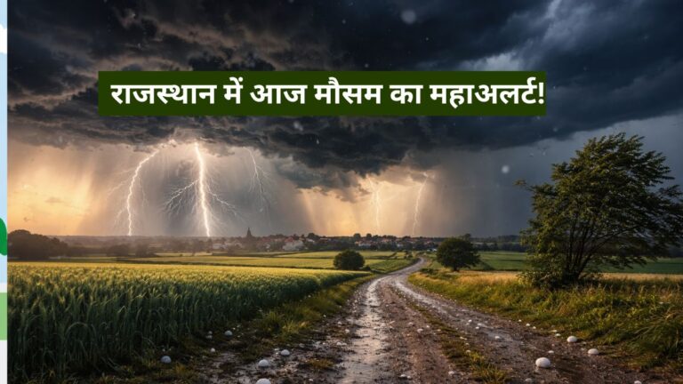rajasthan me barish