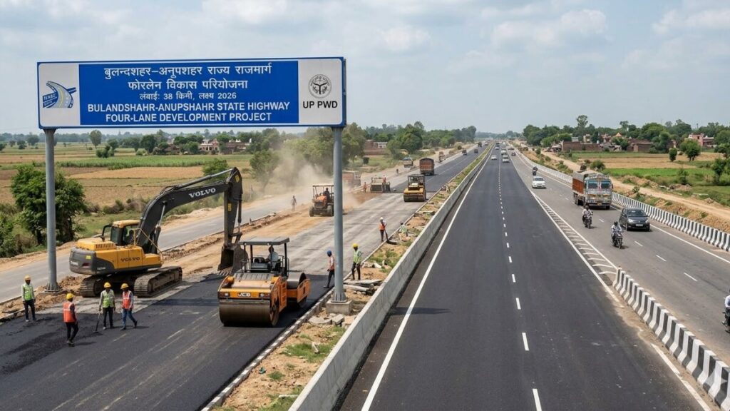 यूपी का ये स्टेट हाईवे होगा फोरलेन, 110 करोड़ रुपये से बदलेगी तस्वीर, दिल्ली-उत्तराखंड से कनेक्टिविटी भी होगी बेहतर State Highway
