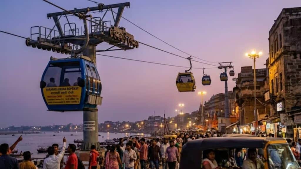 आसमान से दिखेगा काशी का अद्भुत नजारा, रोपवे किराया प्रस्तावित, ट्रैफिक से मिलेगी बड़ी राहत ropway