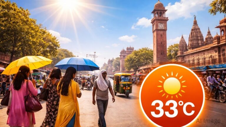 UP Weather Update: 6 मार्च को तपेगा उत्तर प्रदेश, इन जिलों में बढ़ेगी गर्मी, कानपुर में पारा 33°C up weather.jpg