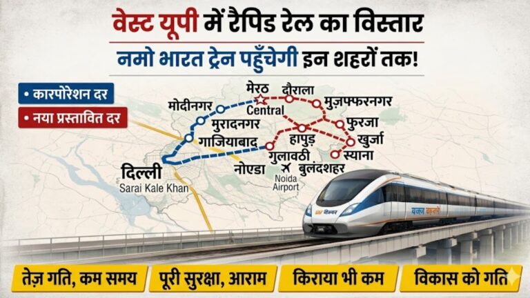 Delhi Meerut Namo Bharat Train Update