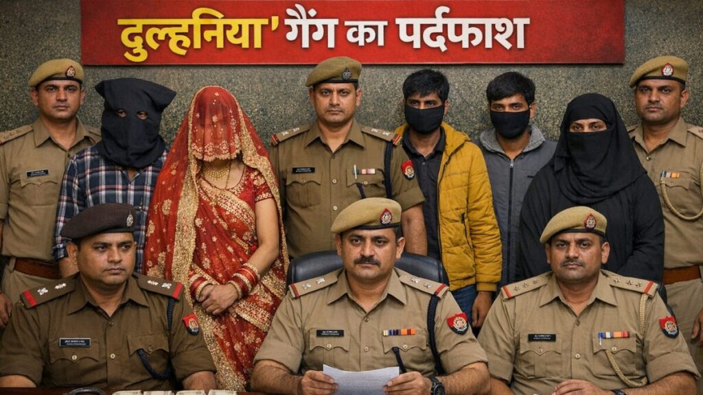 ‘दुल्हन बनी जाल… और दूल्हे से लाखों की वसूली’ यूपी में रिश्तों के नाम पर संगठित ठगी का सनसनीखेज पर्दाफाश luteri Dulhan