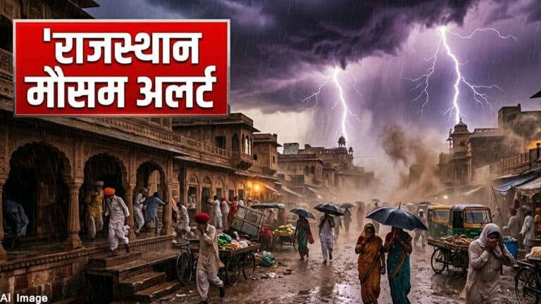 Rajasthan Weather: राजस्थान में मौसम का कहर! 3-4 अप्रैल को आंधी-बारिश का बड़ा अलर्ट, जानें आज का हाल rajasthan mausam.jpg