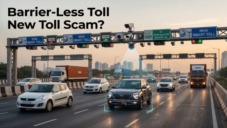 बिना रुके कटेगा टोल, लेकिन लोगों ने निकाल लिया नया तरीका! NHAI भी हुई परेशान Barrier Less Toll System