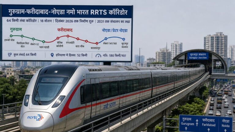 Gurugram Faridabad Noida corridor