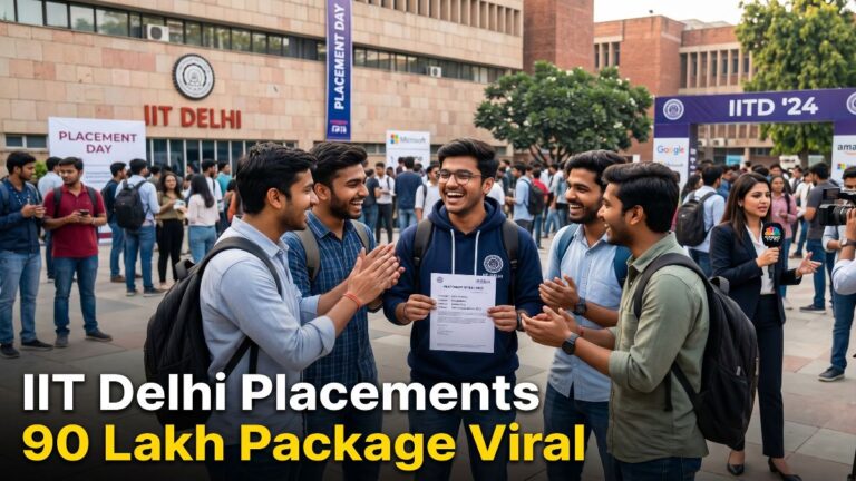 “24 लाख… 60 लाख… 90 लाख!” IIT दिल्ली के छात्रों के पैकेज सुनकर इंटरनेट पर छिड़ गई बहस IIT दिल्ली