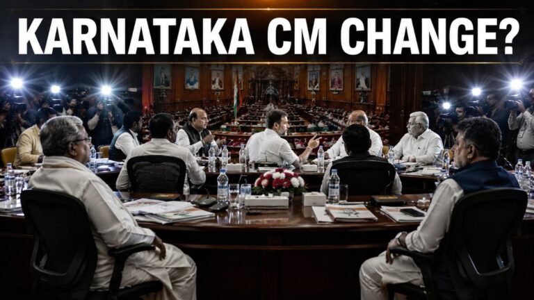 Karnataka में फिर तेज हुई CM Change की चर्चा Karnataka CM Change