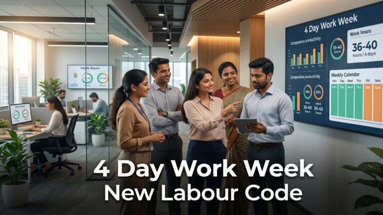 New Labour Code 2026: क्या अब हफ्ते में सिर्फ 4 दिन करना होगा काम? जानिए नए नियमों की पूरी डिटेल Labour Code
