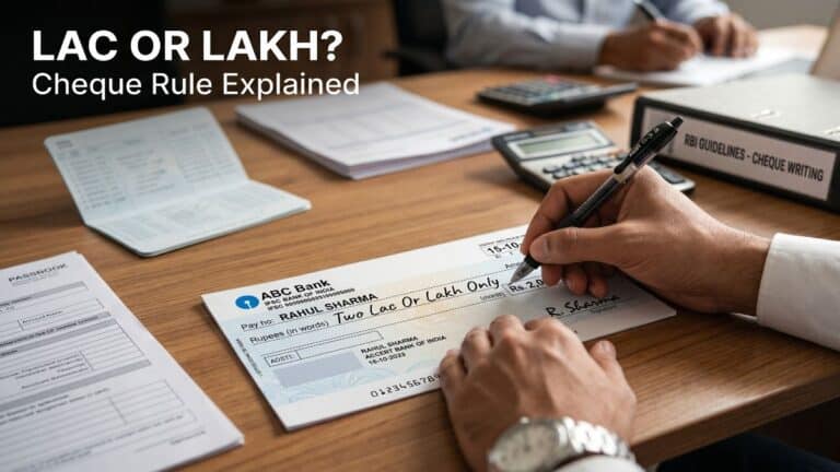Lac लिखें या Lakh