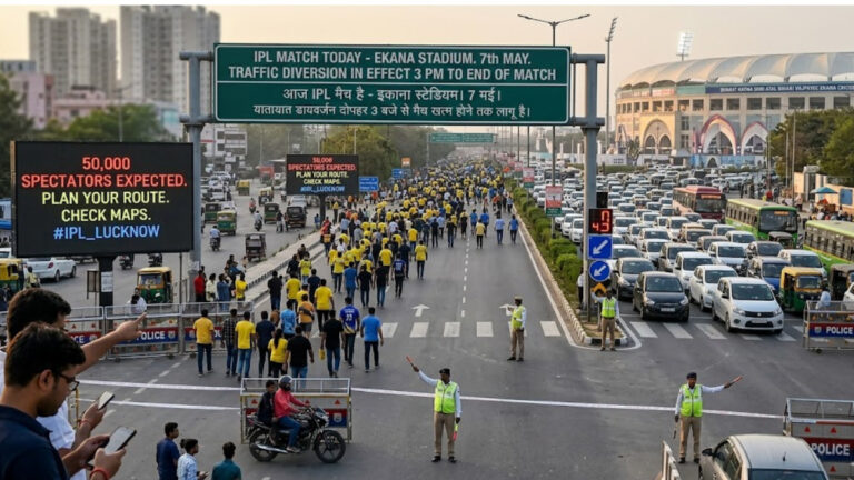 Lucknow Traffic alert
