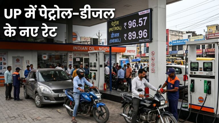 UP में पेट्रोल-डीजल के नए रेट जारी, जानिए आपके जिले में कितना है भाव; कच्चा तेल सस्ता फिर भी राहत नहीं Petrol deisel rates