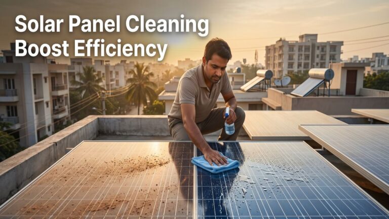 Solar Panel की सफाई करते समय भूलकर भी न करें ये गलतियां, वरना घट सकती है Efficiency Solar Panel