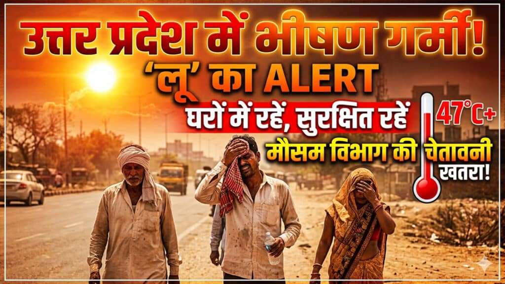 UP Weather Update: यूपी में 20 मई से शुरू होगा गर्मी का ‘तांडव’, 70 kmph की आंधी के बाद अब लू का रेड अलर्ट UP weather alert.jpg 1