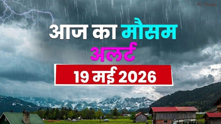 Aaj Ka Mausam: IMD की बड़ी चेतावनी! उत्तर भारत में लू का कहर, कई राज्यों में भारी बारिश के आसार aaj ka mausam 3
