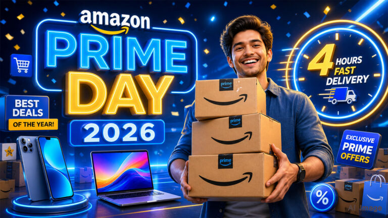 Amazon Prime Day 2026: जुलाई में मचेगी लूट! 4 घंटे में डिलीवरी और भारी डिस्काउंट, जानें सेल की तारीख amazon sale in july 2026.jpg