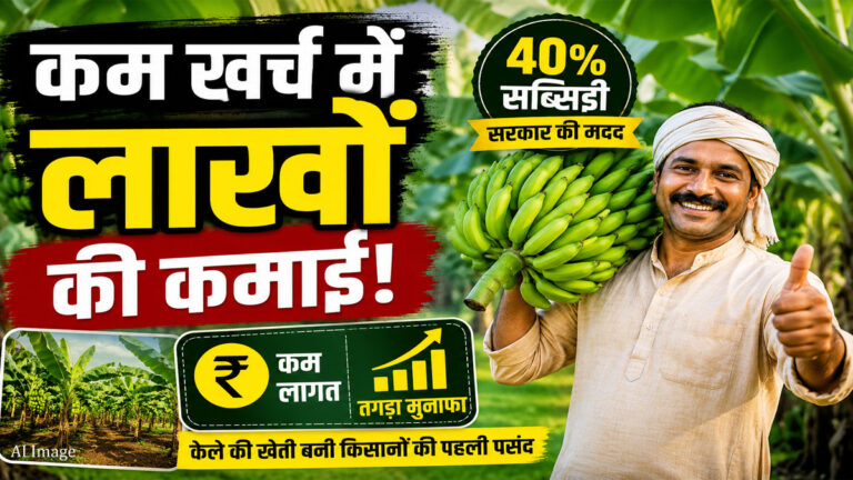 केले की खेती से होगी जबरदस्त कमाई! किसानों को मिल रही 40% सरकारी सब्सिडी kele ki kheti.jpg