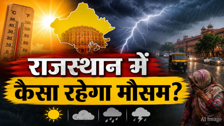 Rajasthan Weather: राजस्थान में मौसम का बड़ा बदलाव! भीषण गर्मी के बीच आंधी-बारिश का अलर्ट rajatshan weather