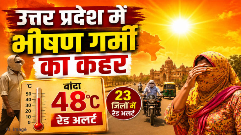 UP Weather Update: बांदा बना भट्टी! भीषण गर्मी से बेहाल यूपी, मौसम विभाग का बड़ा अलर्ट up weather 4 1
