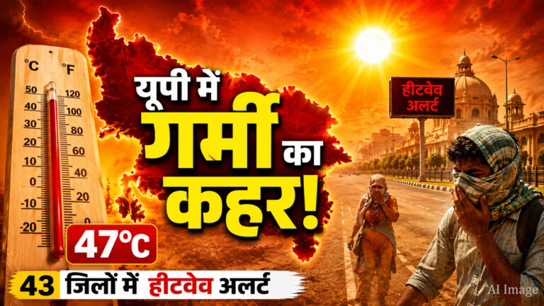 UP Weather Update: यूपी में रेड अलर्ट जारी! अगले 3 दिन और बढ़ेगी तपिश, IMD की बड़ी चेतावनी up weather 7