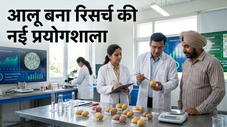 सिर्फ सब्जी नहीं रहा आलू, अब विज्ञान और रिसर्च की नई प्रयोगशाला बन रही यह फसल, किसानों को होगा बड़ा फायदा आलू