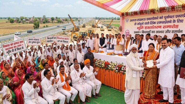 Agra Lucknow Expressway to Purvanchal Expressway