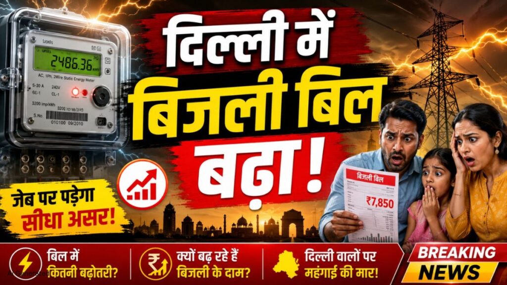 Delhi Electricity Bill Hike: BRPL-BYPL उपभोक्ताओं पर नई मार, DERC के फैसले से बढ़ेगा बिजली बिल Delhi Electricity Bill Hike