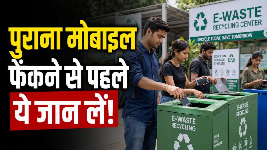 पुराने मोबाइल और इलेक्ट्रॉनिक सामान को फेंकने से पहले जान लें ये बात, सरकार चला रही खास अभियान E Waste